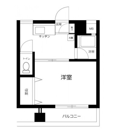 上石神井駅 徒歩4分 3階の物件間取画像